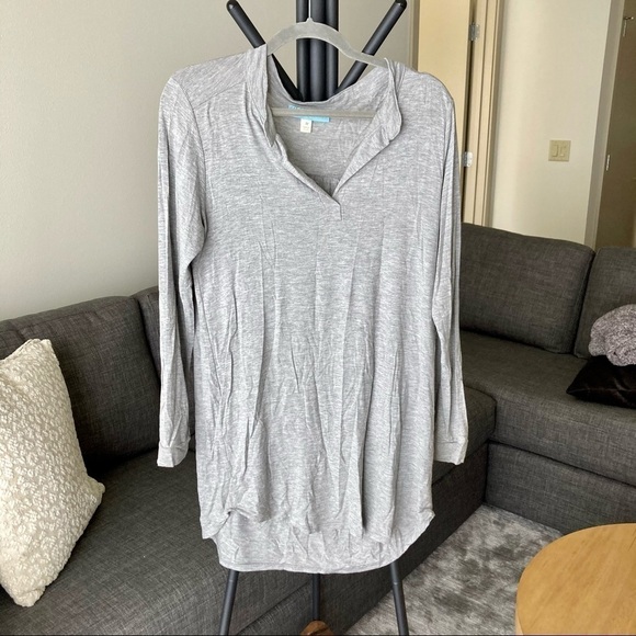 *2/$15* Grey Tunic Dress - Picture 1 of 5
